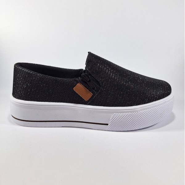 SLIP ON PRETO 