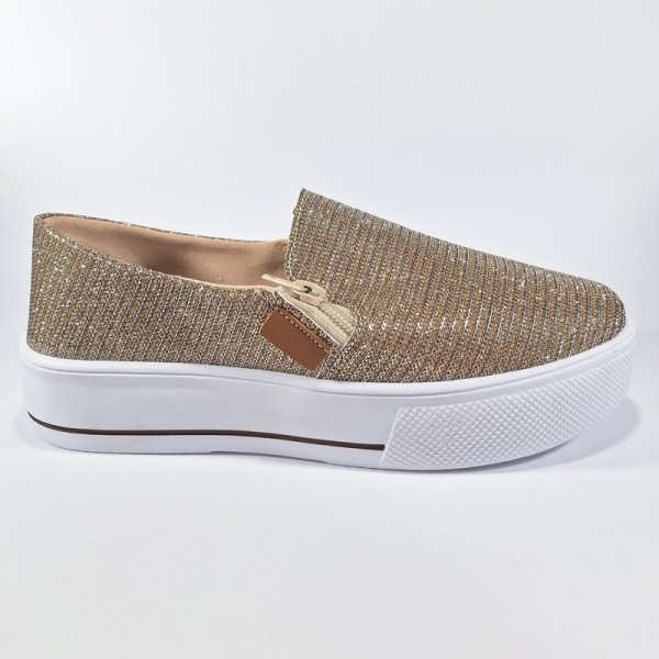 SLIP ON DOURADO 